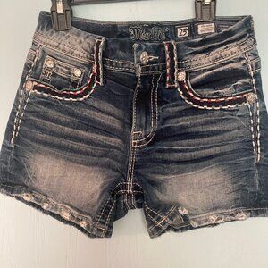 Womens Miss Me jean shorts size 25